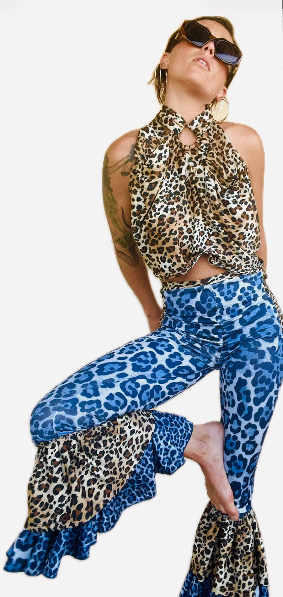 Matching Leopard Set