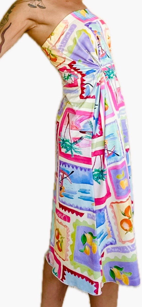 Tropical Dream Tube-Top Dress