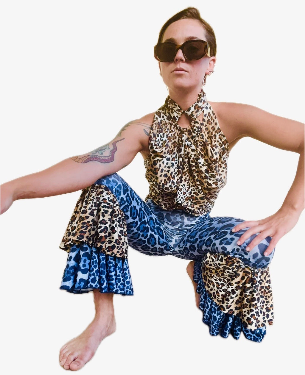 Matching Leopard Set