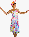 Tropical Dream Tube-Top Dress