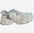 White and Grey Swirly Sneakers