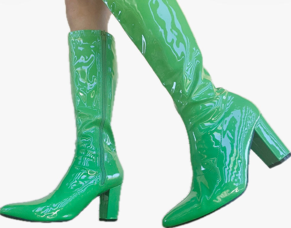 WICKED Green Boots