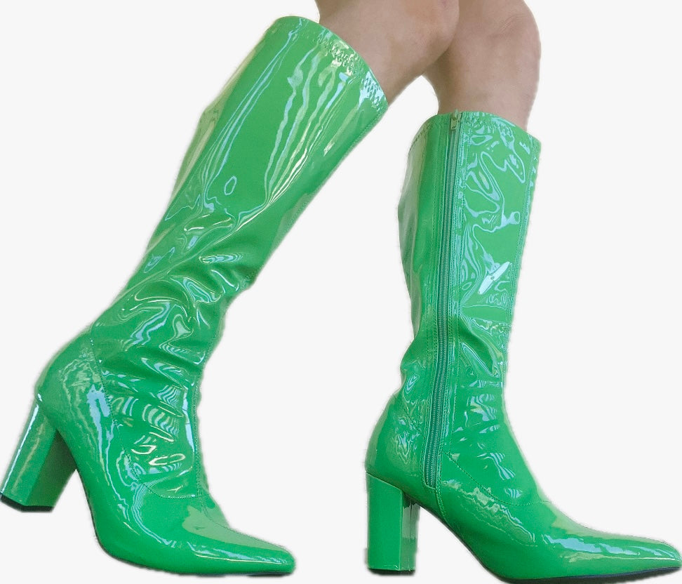 WICKED Green Boots