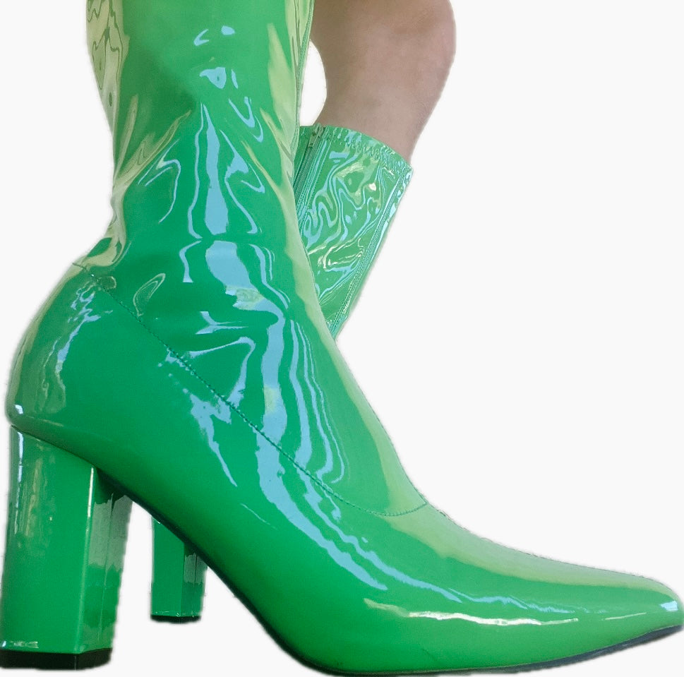 WICKED Green Boots